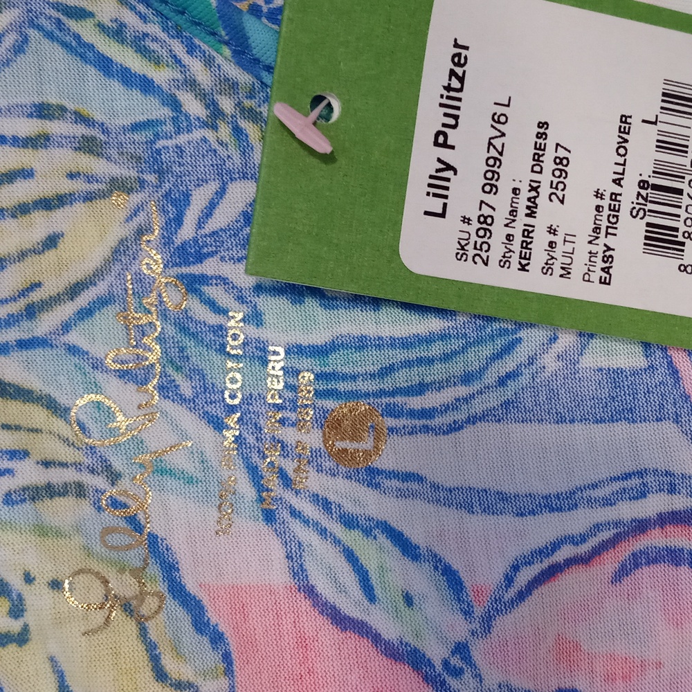 🔴SOLD🔴🆕️ 🐅HTF Lilly Pulitzer🐅 - Kerri Maxi Dress - Picture 3 of 13